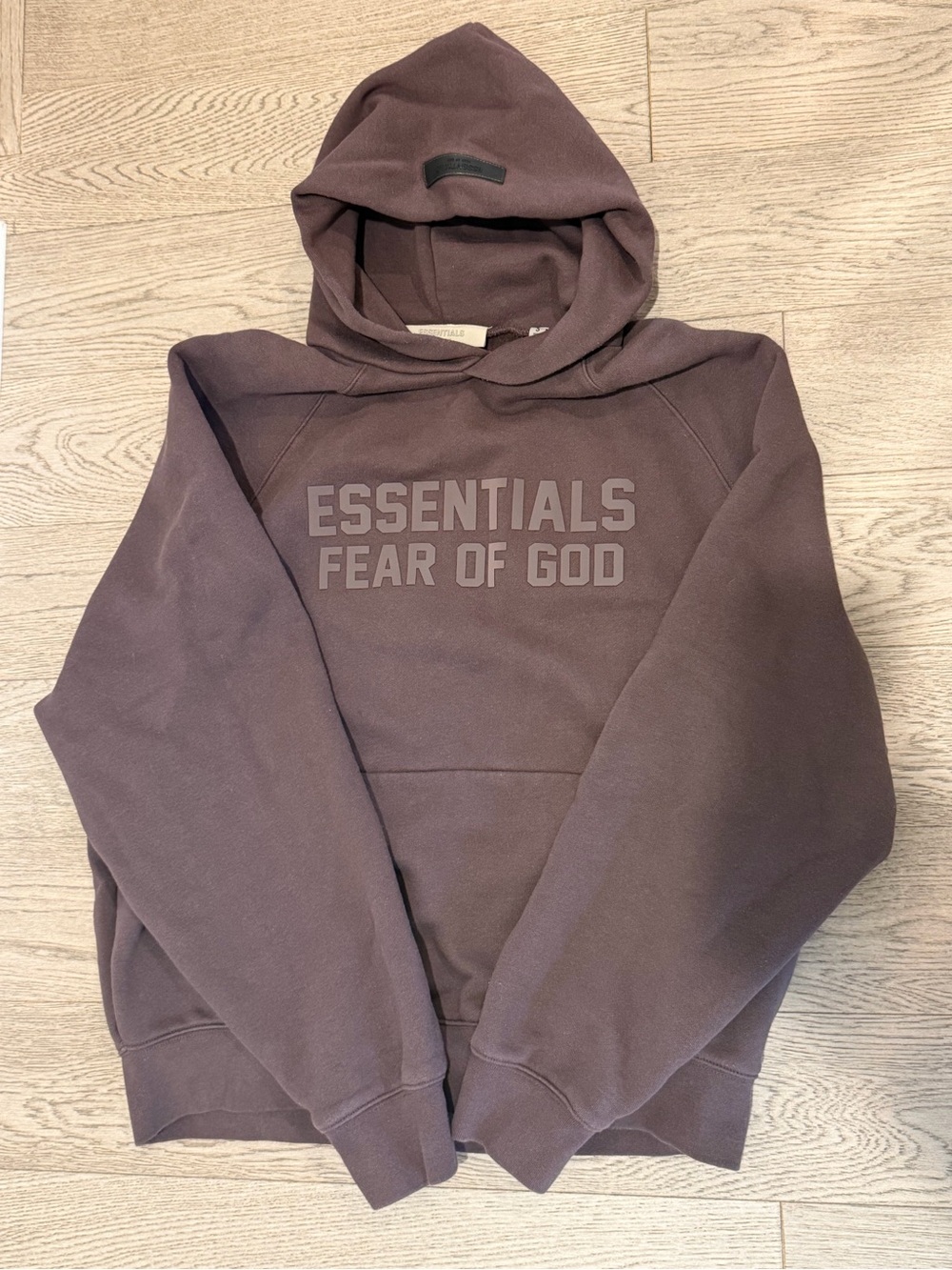 Fear of God ESSENTIALS Unisex Hoodie - NWOT - Small - Limited Ed Brown